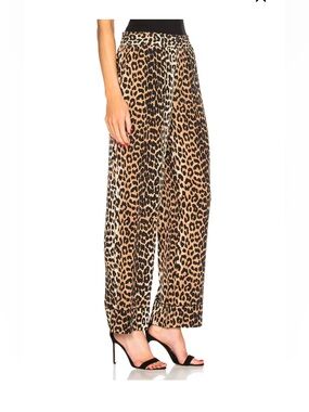 Ganni Fayette Silk Pants Size 34